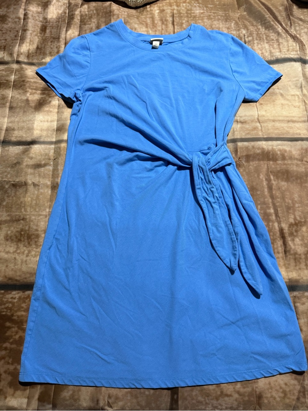 Women’s Tie-Waist Dress in Blue